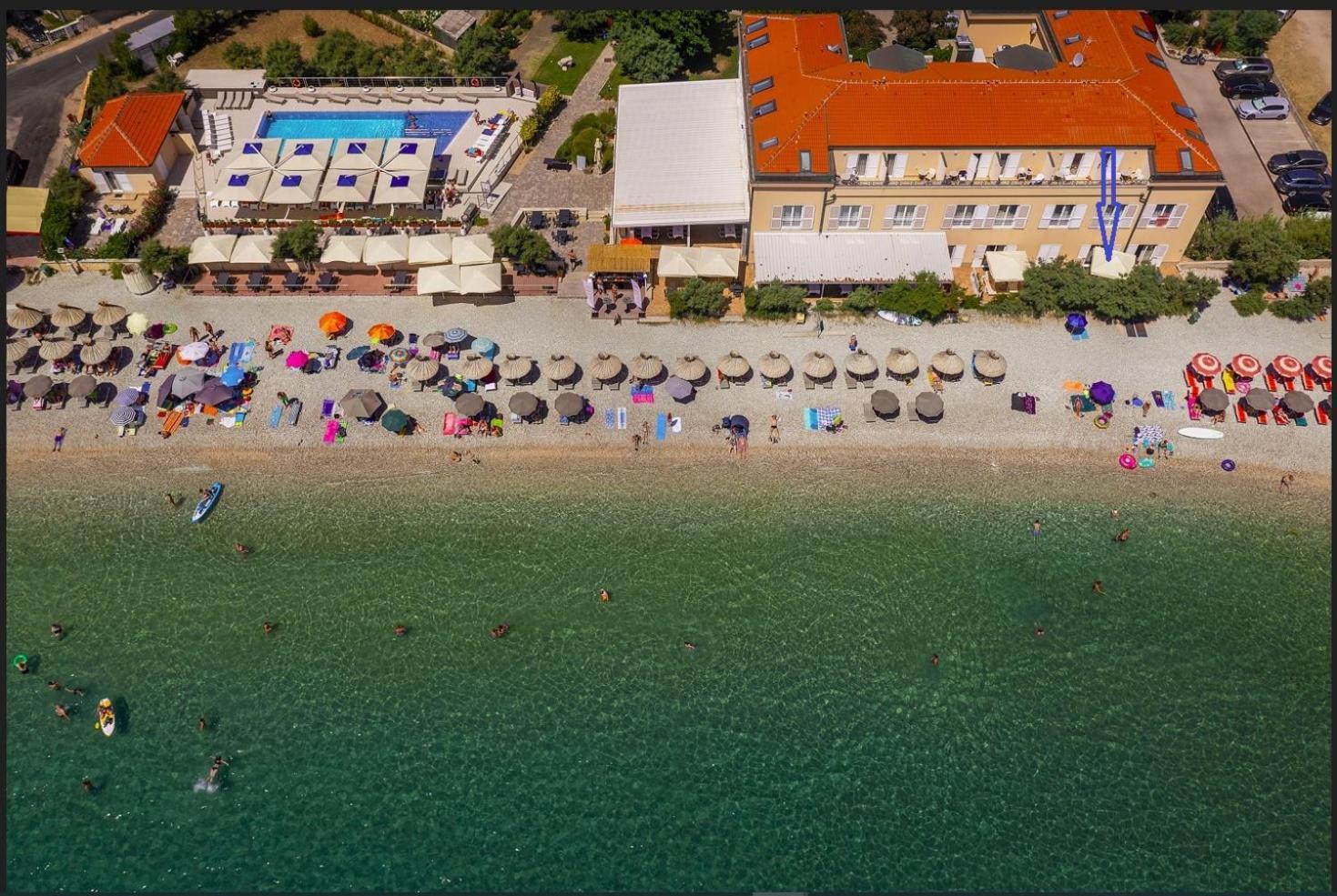 Hotel Dobrovit Ex Tamaris Baška Rum bild